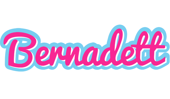 Bernadett popstar logo