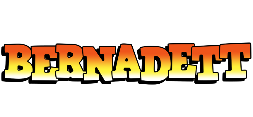 Bernadett sunset logo