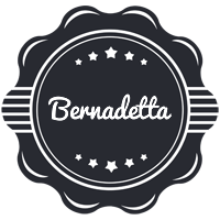 Bernadetta badge logo