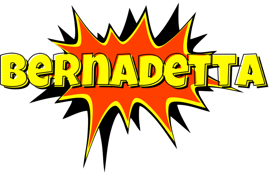 Bernadetta bazinga logo