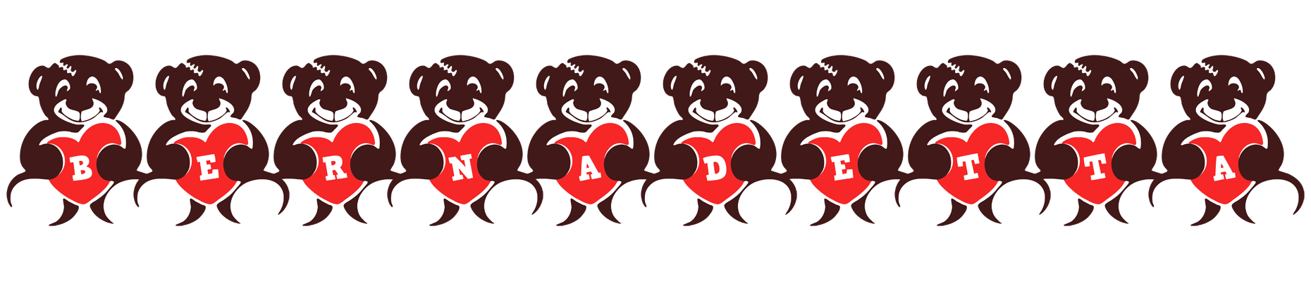 Bernadetta bear logo