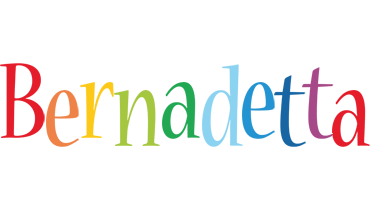 Bernadetta birthday logo