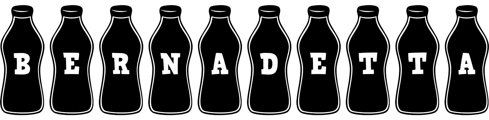 Bernadetta bottle logo