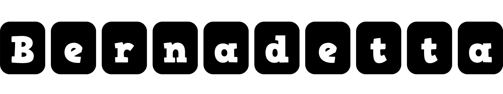 Bernadetta box logo