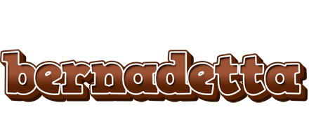 Bernadetta brownie logo