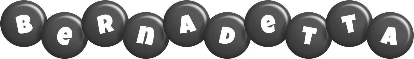 Bernadetta candy-black logo