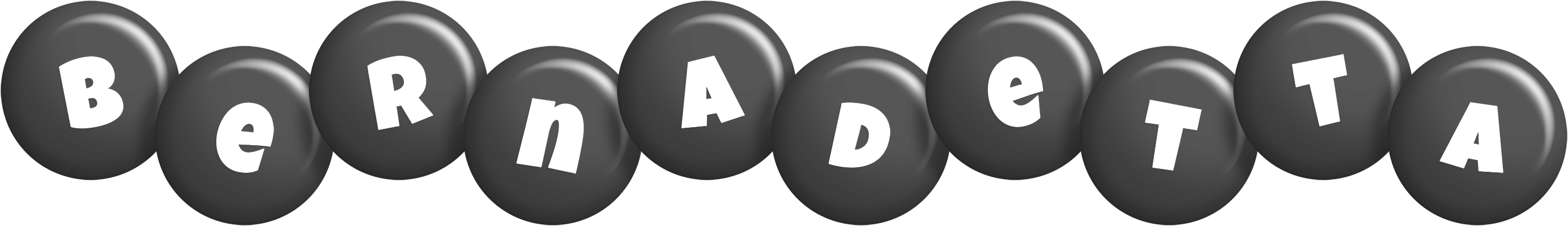 Bernadetta candy-black logo
