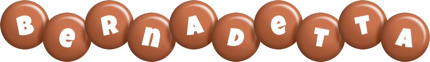 Bernadetta candy-brown logo