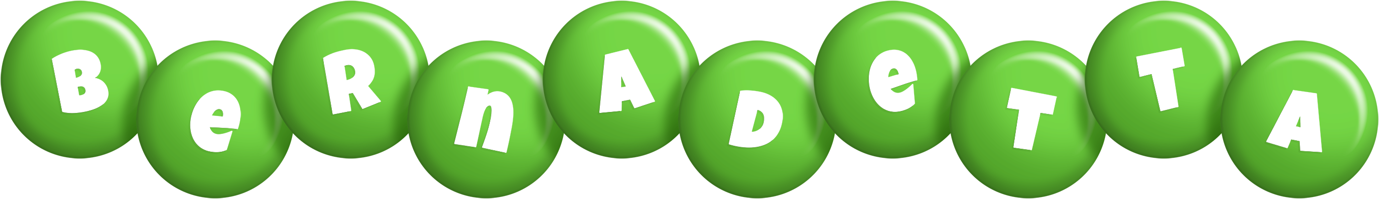 Bernadetta candy-green logo
