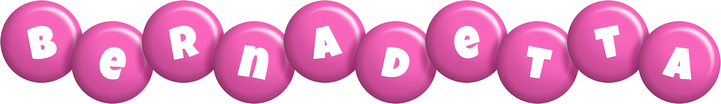 Bernadetta candy-pink logo
