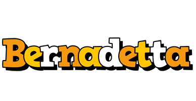 Bernadetta cartoon logo