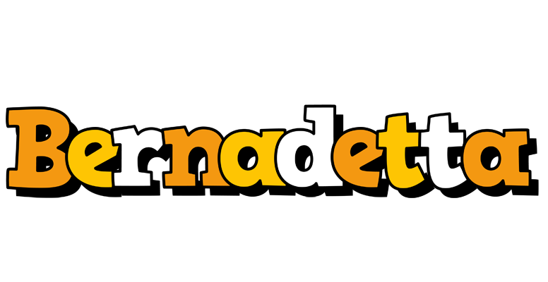 Bernadetta cartoon logo