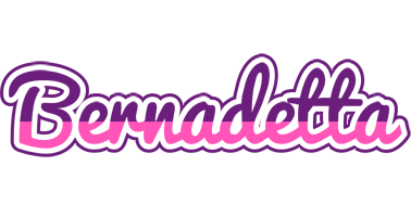 Bernadetta cheerful logo