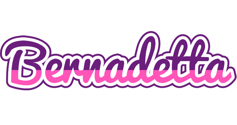 Bernadetta cheerful logo