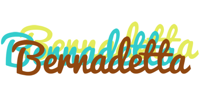 Bernadetta cupcake logo