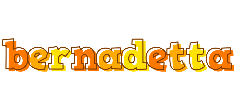 Bernadetta desert logo