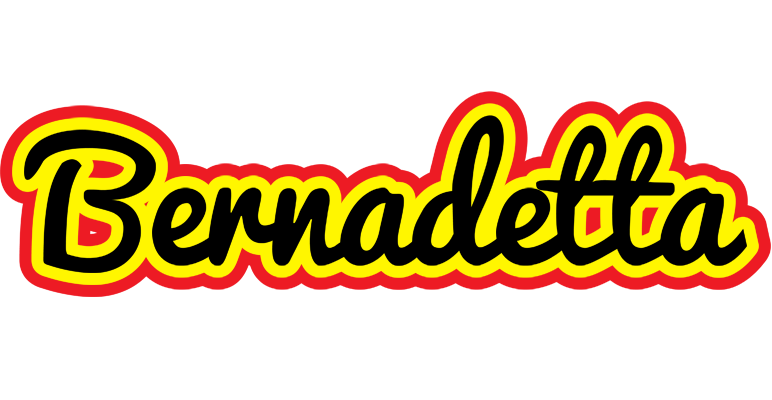 Bernadetta flaming logo