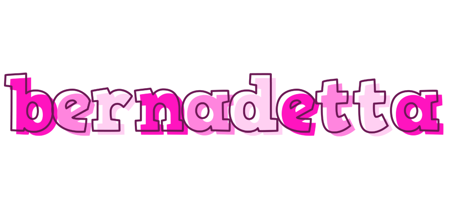 Bernadetta hello logo