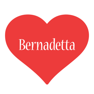 Bernadetta love logo