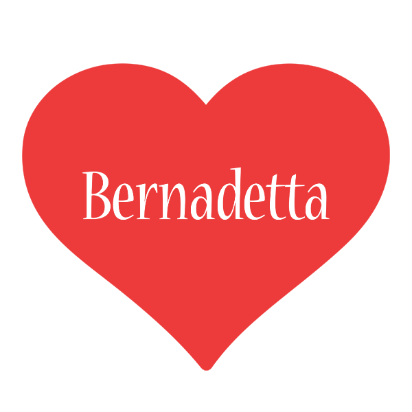 Bernadetta love logo