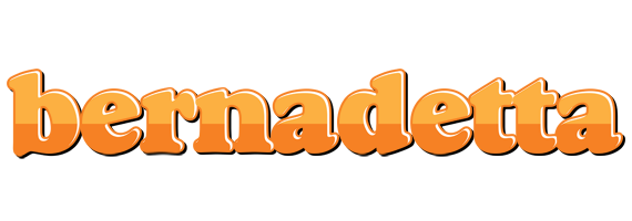 Bernadetta orange logo