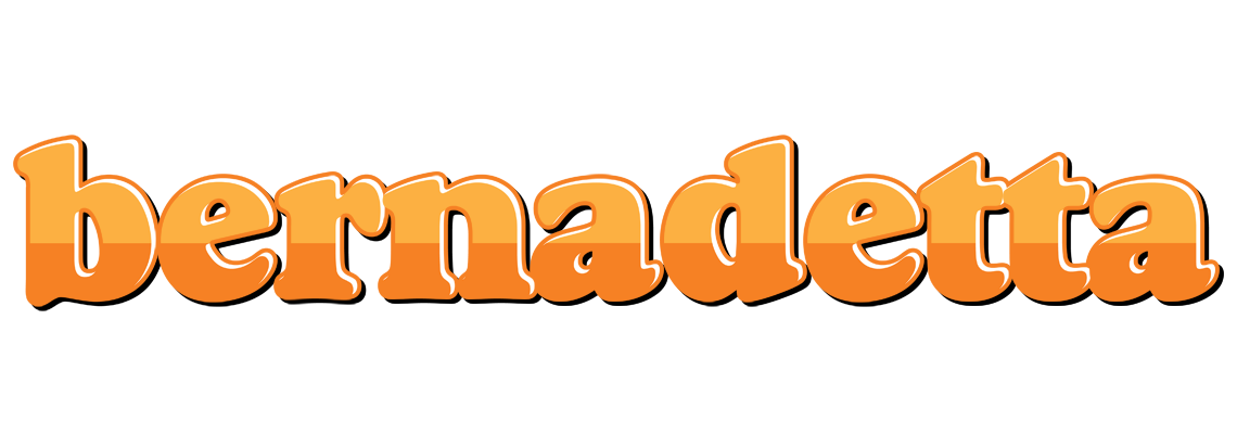 Bernadetta orange logo