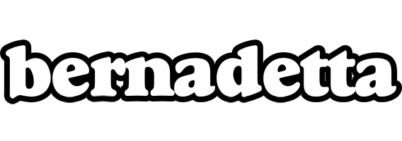 Bernadetta panda logo