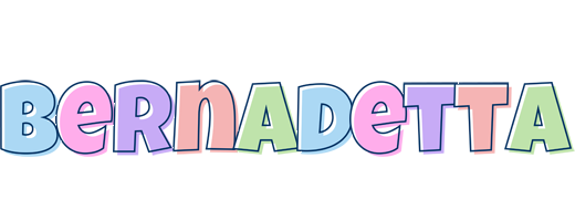 Bernadetta pastel logo