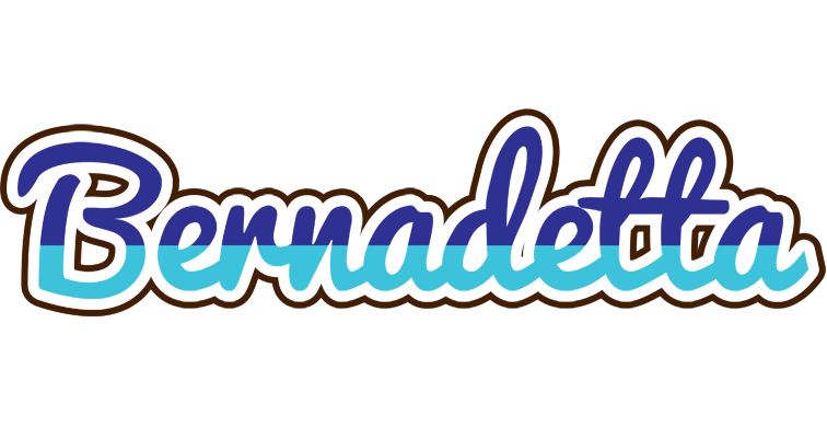 Bernadetta raining logo
