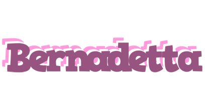 Bernadetta relaxing logo