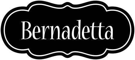 Bernadetta welcome logo