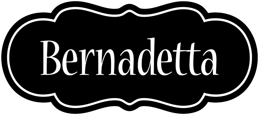 Bernadetta welcome logo