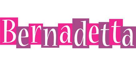 Bernadetta whine logo