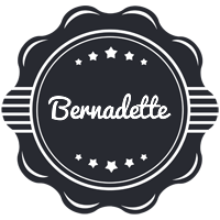 Bernadette badge logo