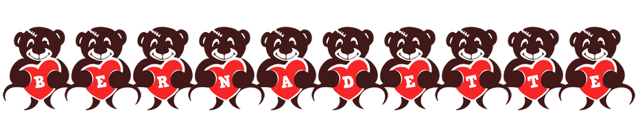 Bernadette bear logo