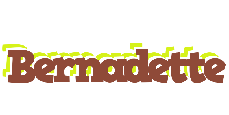 Bernadette caffeebar logo