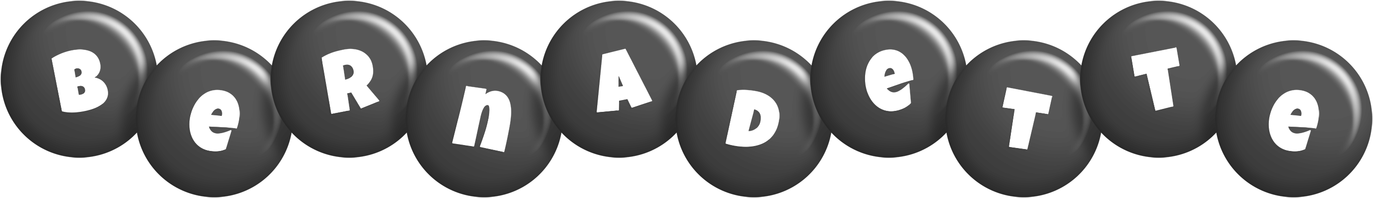 Bernadette candy-black logo