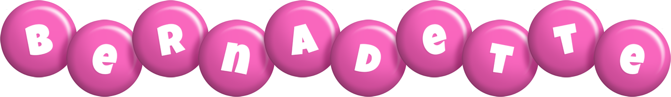 Bernadette candy-pink logo