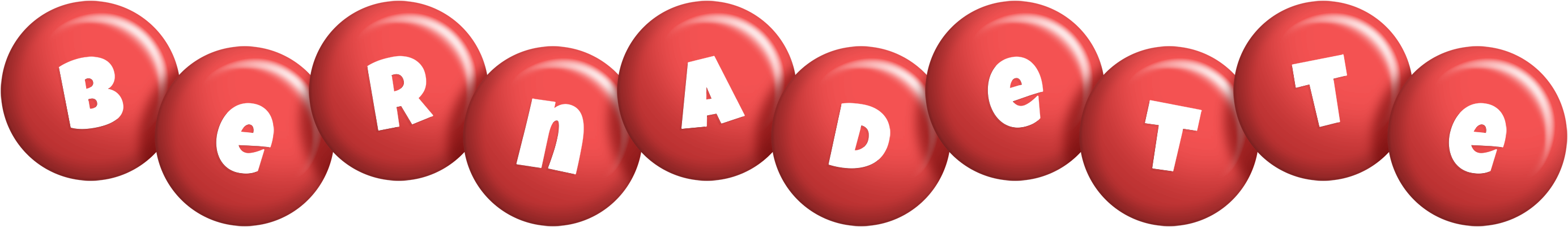 Bernadette candy-red logo