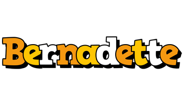 Bernadette cartoon logo