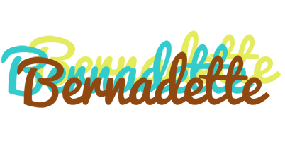 Bernadette cupcake logo