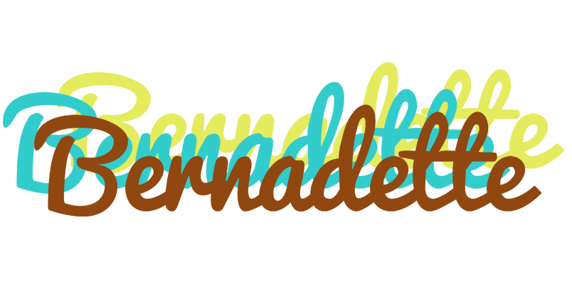 Bernadette cupcake logo
