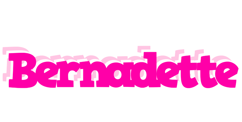 Bernadette dancing logo