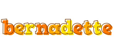 Bernadette desert logo