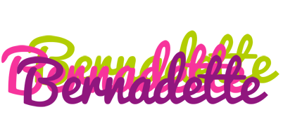 Bernadette flowers logo