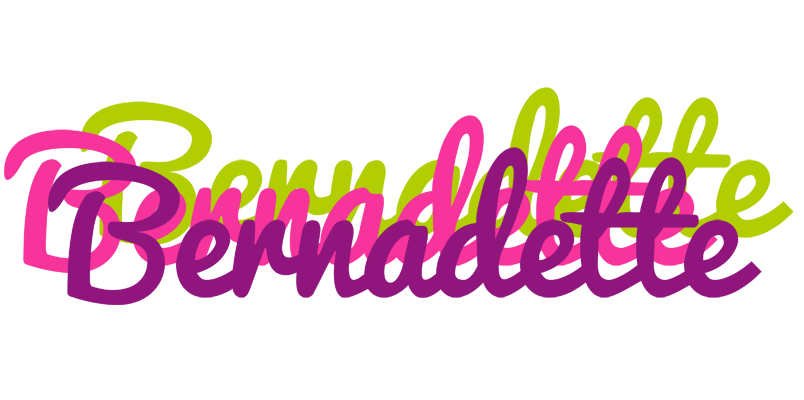 Bernadette flowers logo