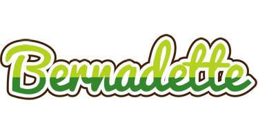 Bernadette golfing logo