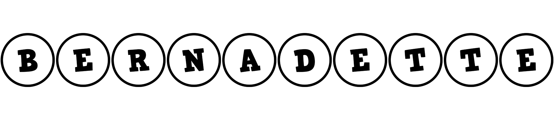 Bernadette handy logo