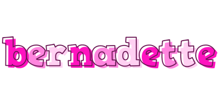 Bernadette hello logo