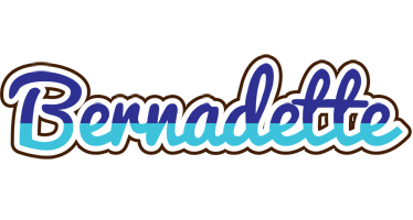 Bernadette raining logo